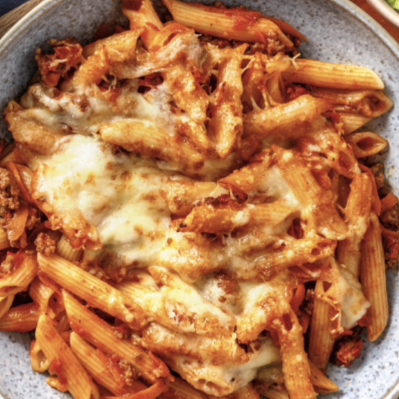 Penne pizza