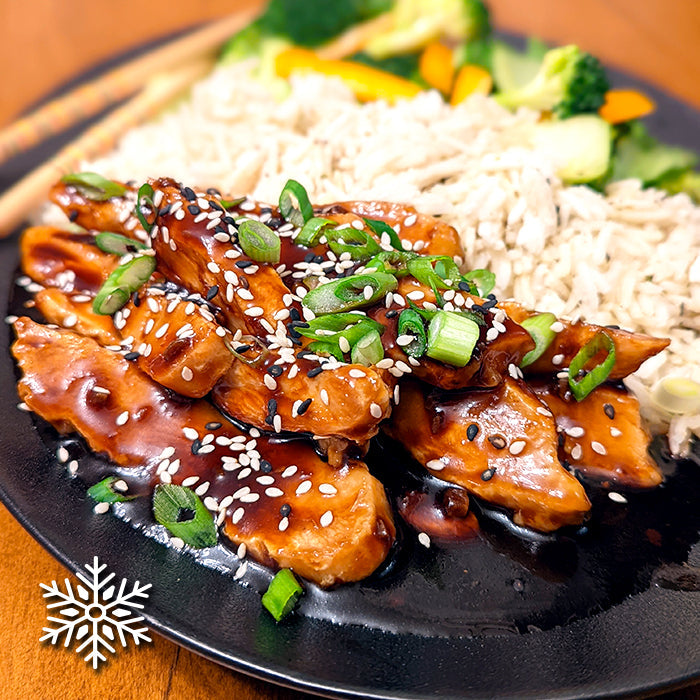 Poulet sauce teriyaki