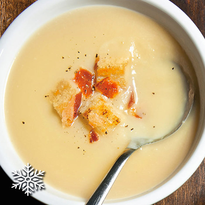 Crème chou et bacon