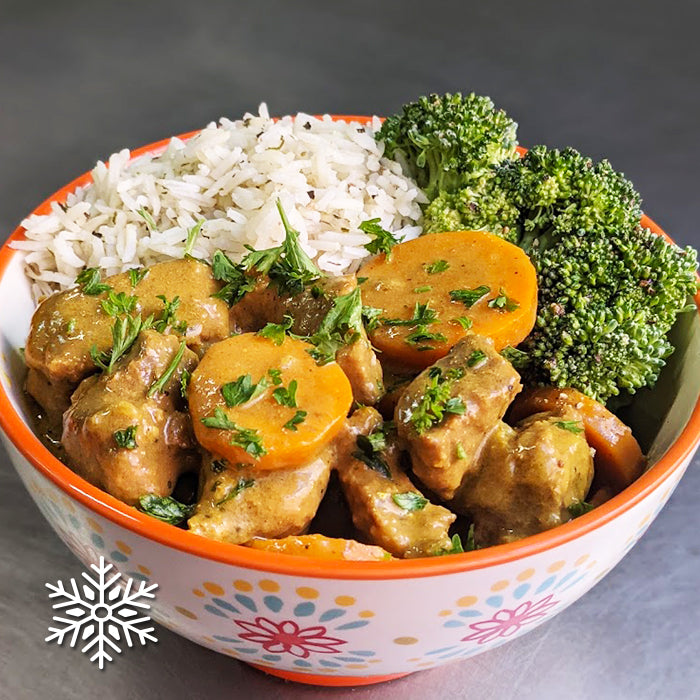 Mijoté de bœuf à l'indienne