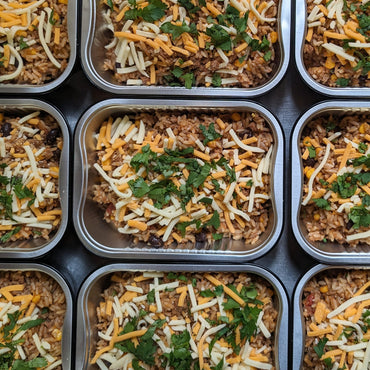 Casserole de riz mexicain au boeuf