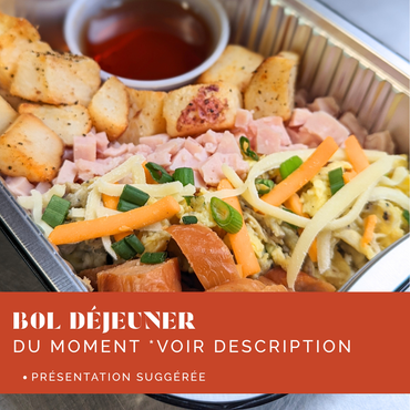 Bol déjeuner du moment