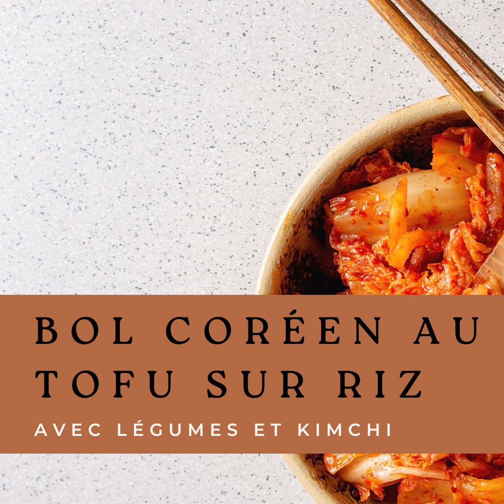 Bol coréen au tofu