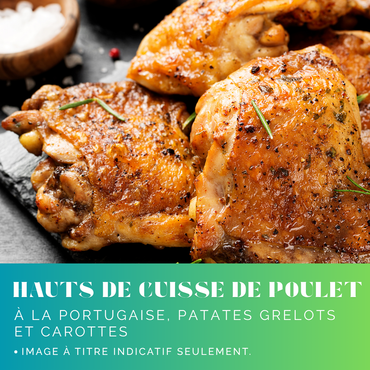 Hauts de cuisse de poulet à la portugaise