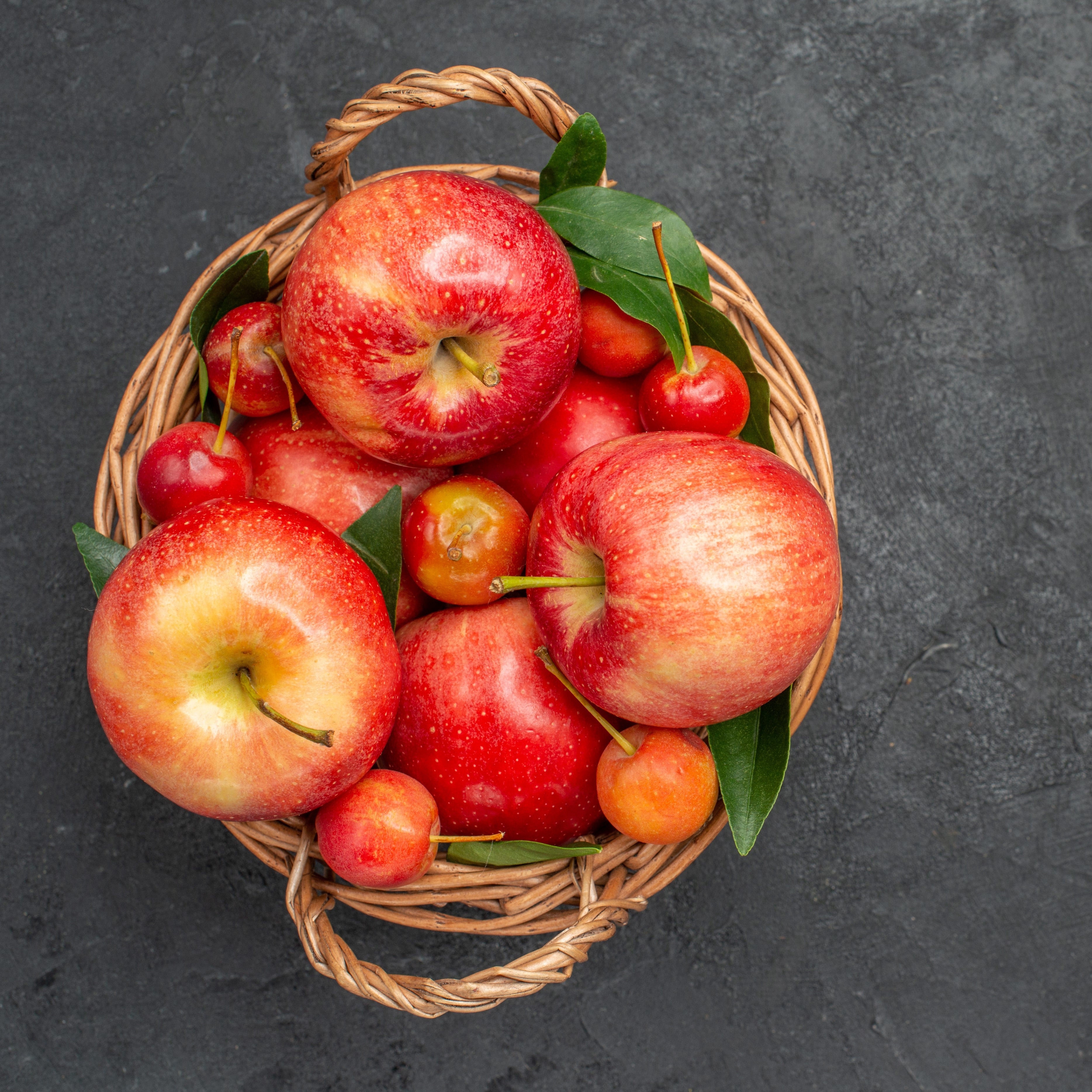 Apple, strawberry and rhubarb crisp