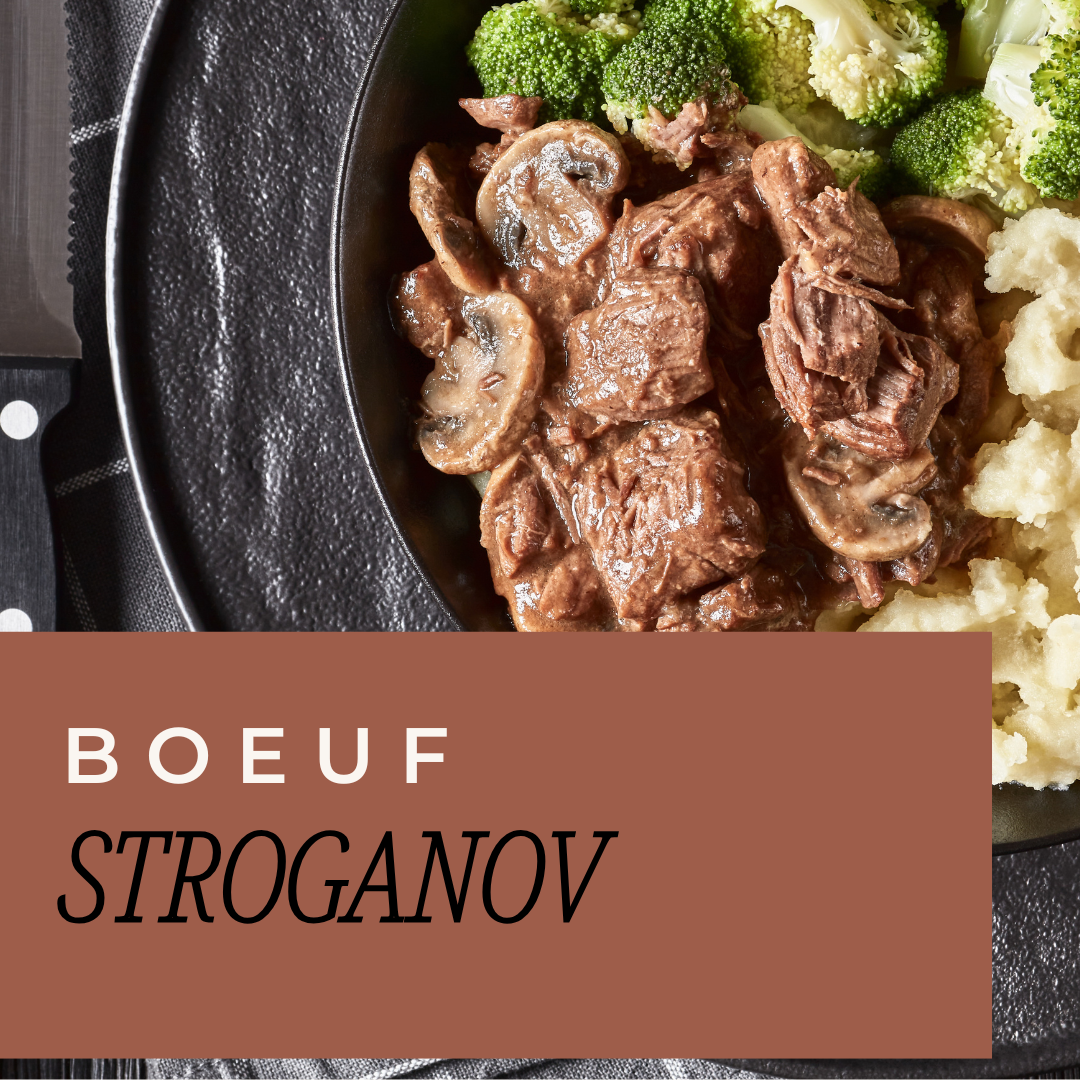 Boeuf Stroganov