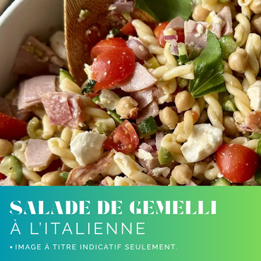 Italian inspired pasta salad