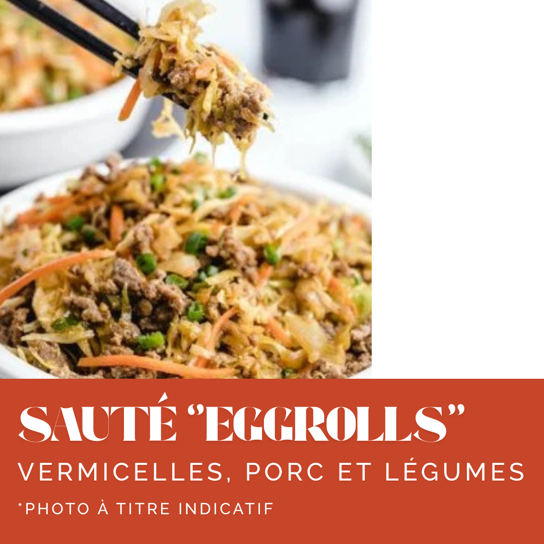 Sauté ''Egg Rolls'