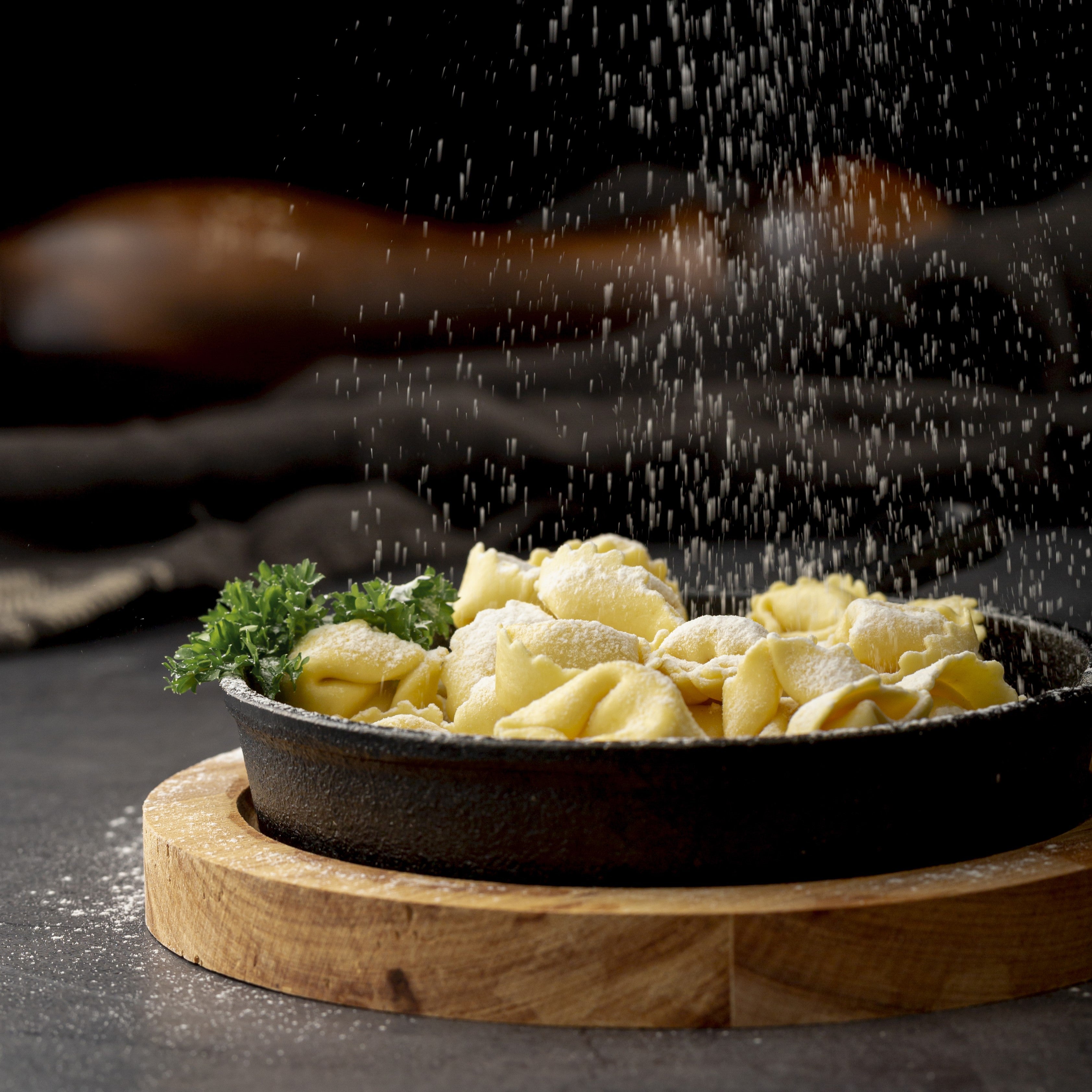 Tortellini au fromage sauce crémeuse au parmesan