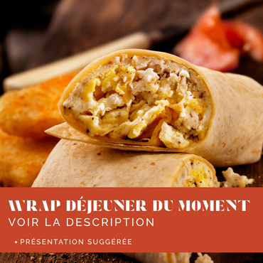 Wrap déjeuner du moment (2) - Méditerranéen