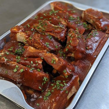 Côtes levées en sauce BBQ maison - sans accompagnement