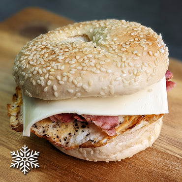 Bagel déjeuner du moment - Steak philly