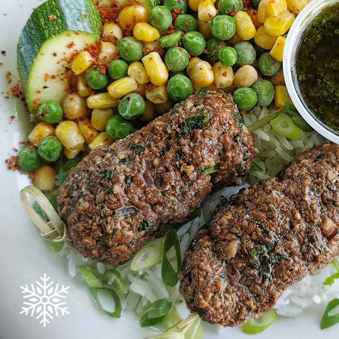 Kebab beef skewers