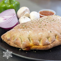All-dressed calzone