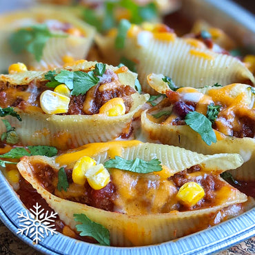Coquilles géantes farcies au chili
