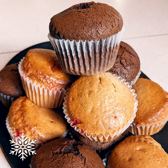 Muffins duo - Caramel and Blueberries