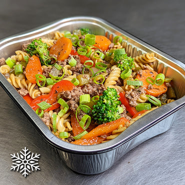 Fusilli à la chinoise aux légumes