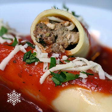 Manicottis à la viande