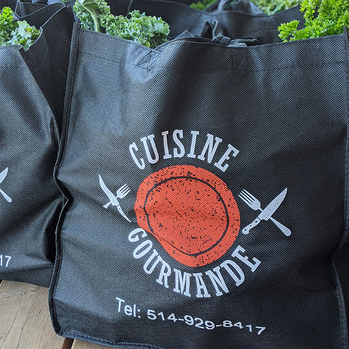 Reusable "Cuisine Gourmande" Bag