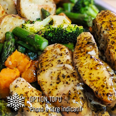 Tofu ail et miel
