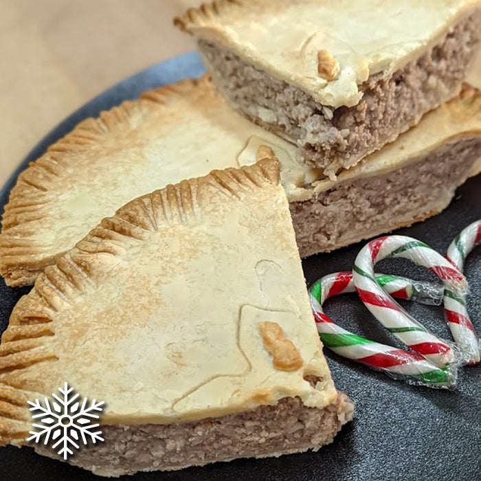 Tourtière (Pâté à la viande) - 8 pouces - Fêtes